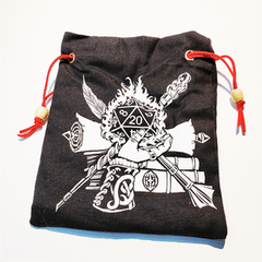 Wizard Dice Bag - Black