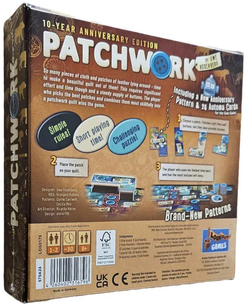 Patchwork 10th Anniversary Edition