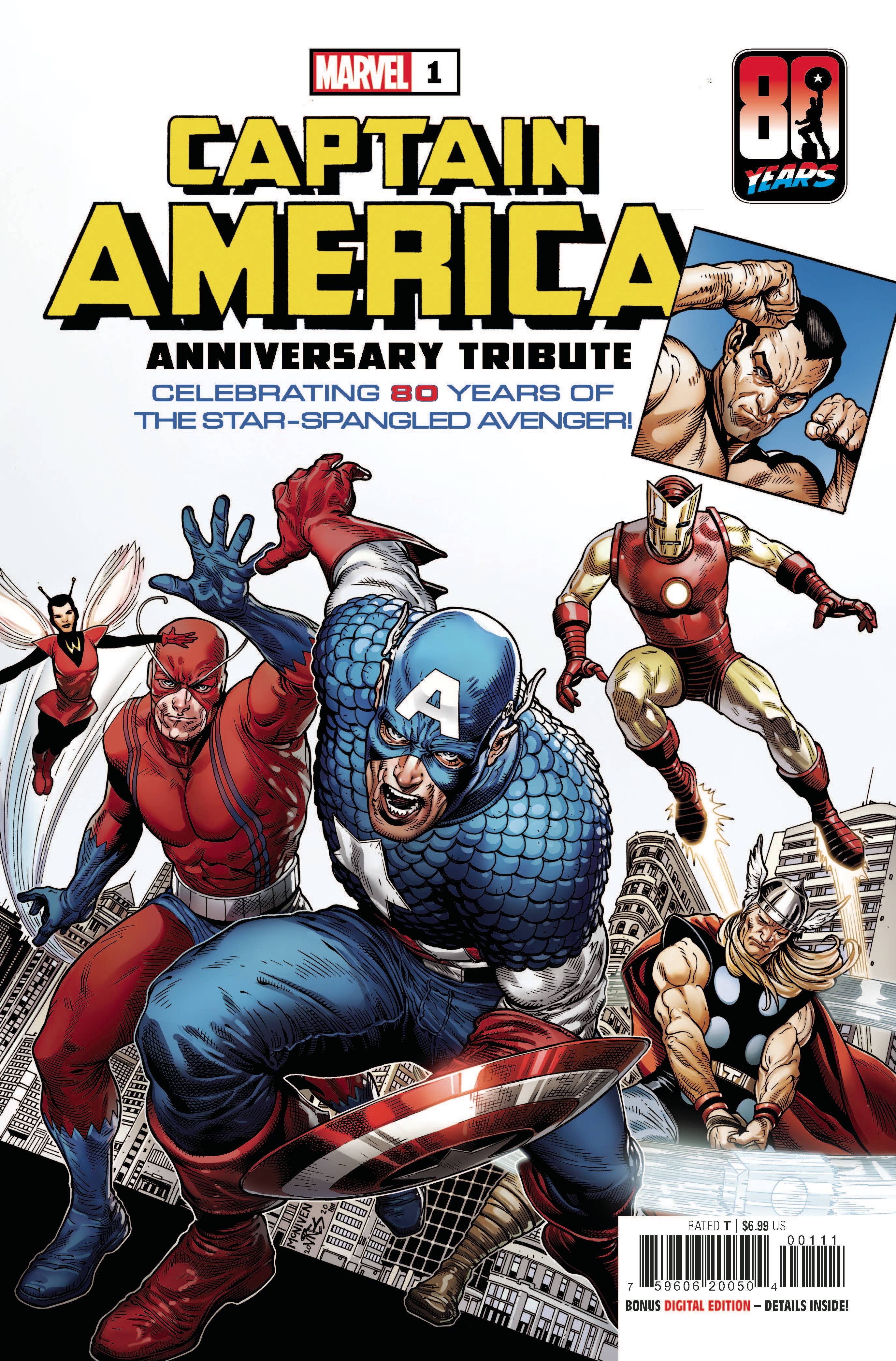 Captain America Anniversary Tribute #1 Cover A