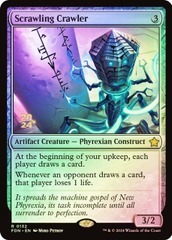 Scrawling Crawler - Foil - Prerelease Promo
