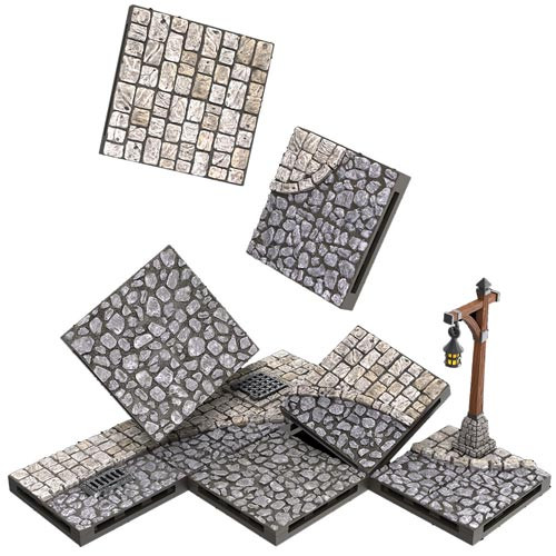 Warlock Tiles: Town & Village - Town Square