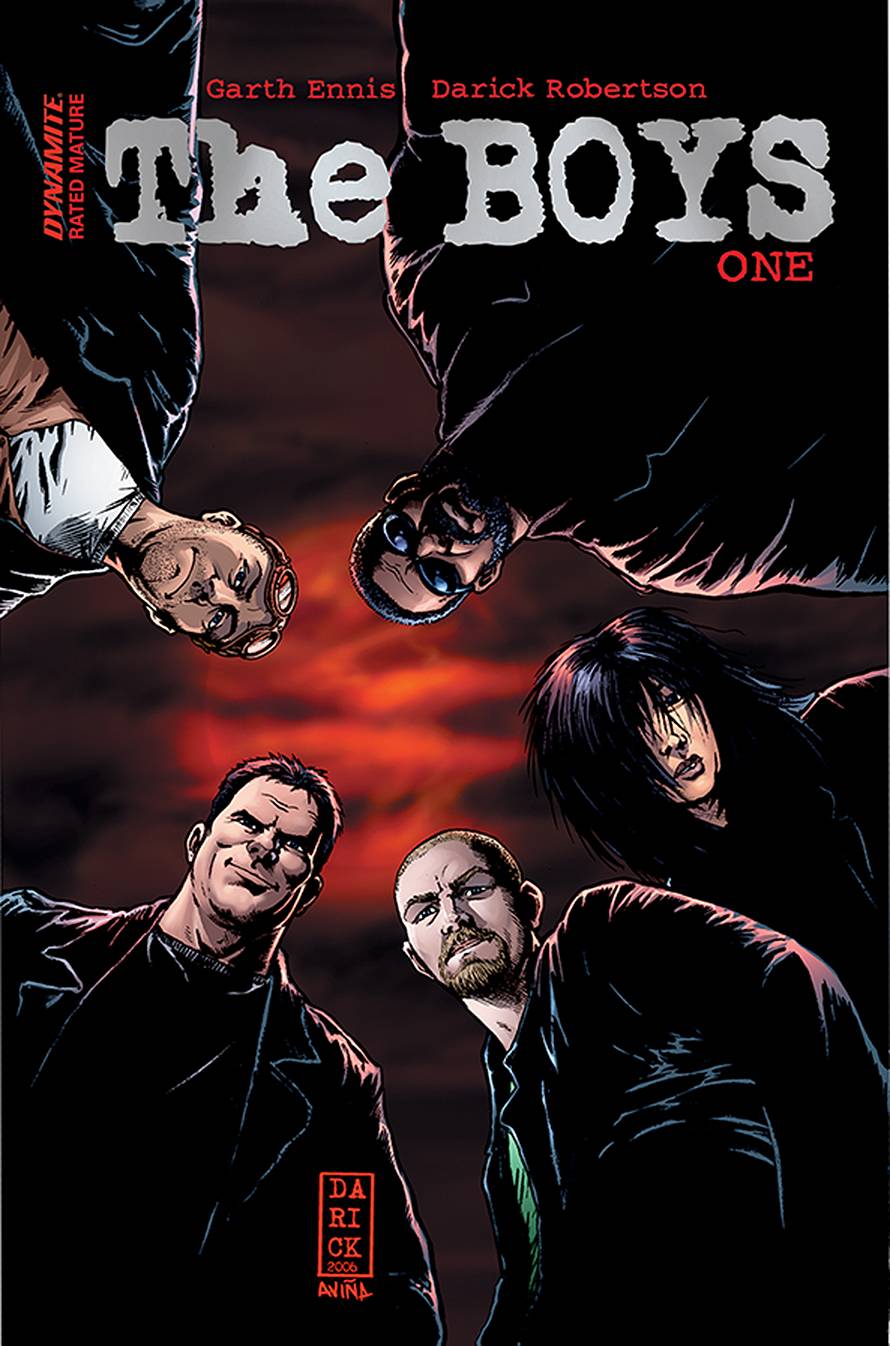 Boys #1 Cover G Platinum Foil Variant