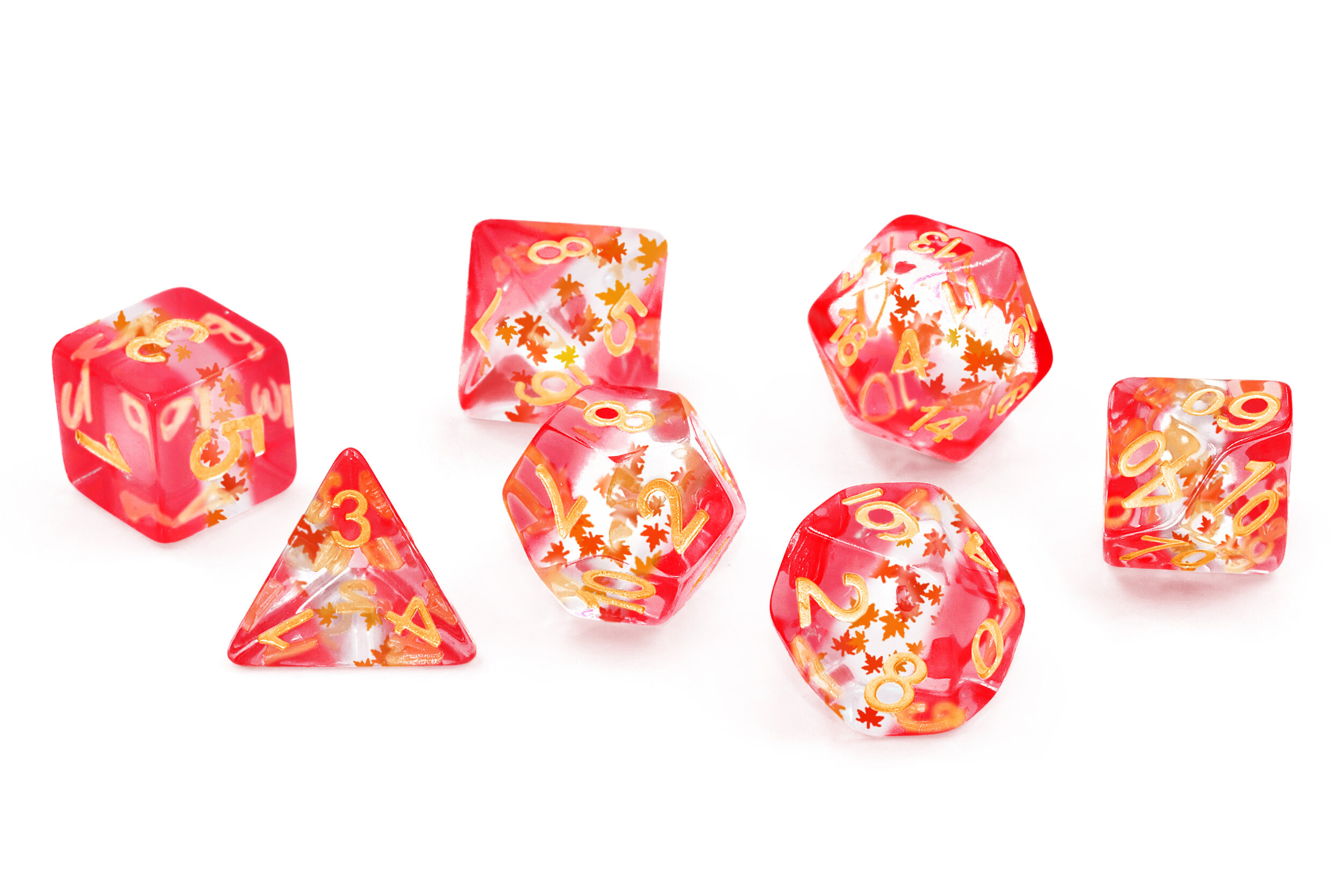 Sirius Dice Set - Maple Leaf