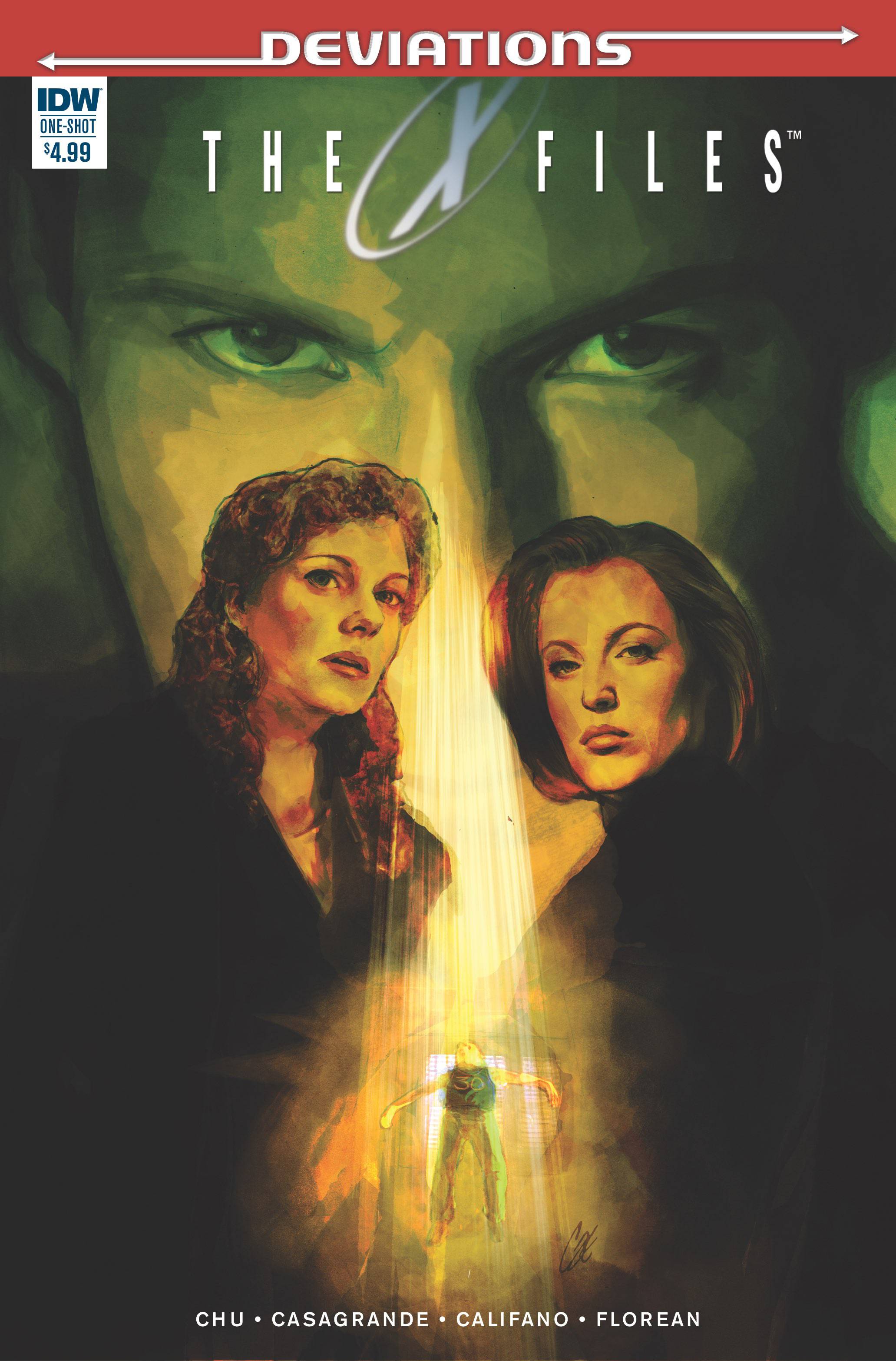 X-Files Deviations Cover A