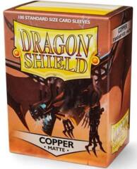 Dragon Shield Matte Standard-Size Sleeves - Copper - 100ct