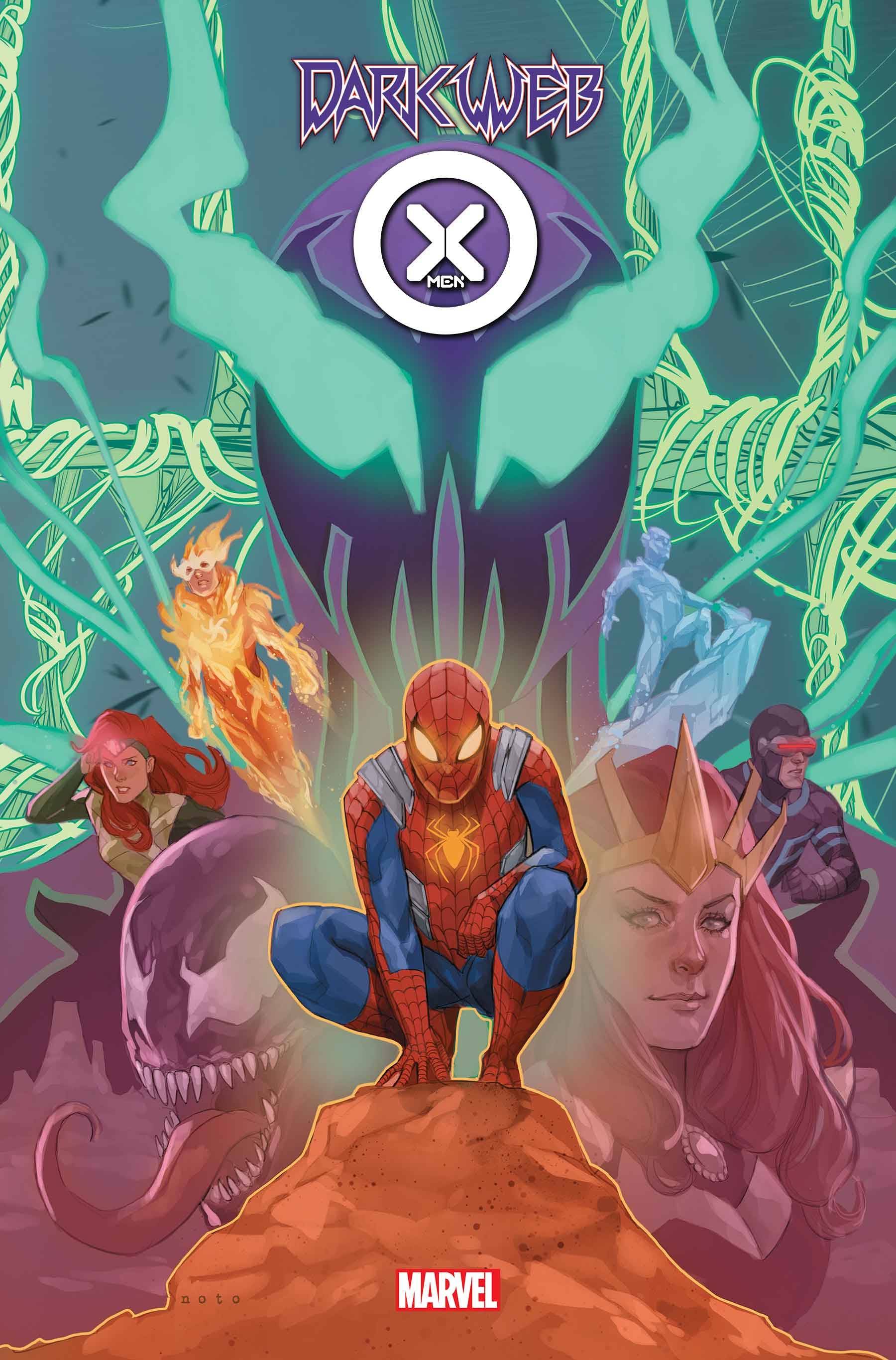 Comic Collection Dark Web X-Men #1 - #3 Cover A