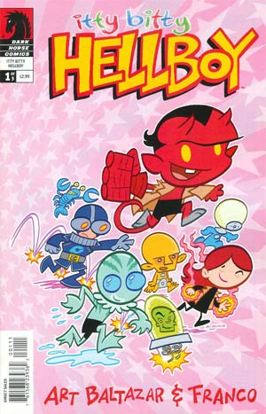 Comic Collection: Itty Bitty Hellboy #1 - #5