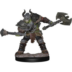 Pathfinder Battles Premium Painted Figure: Male Half-Orc Barbarian