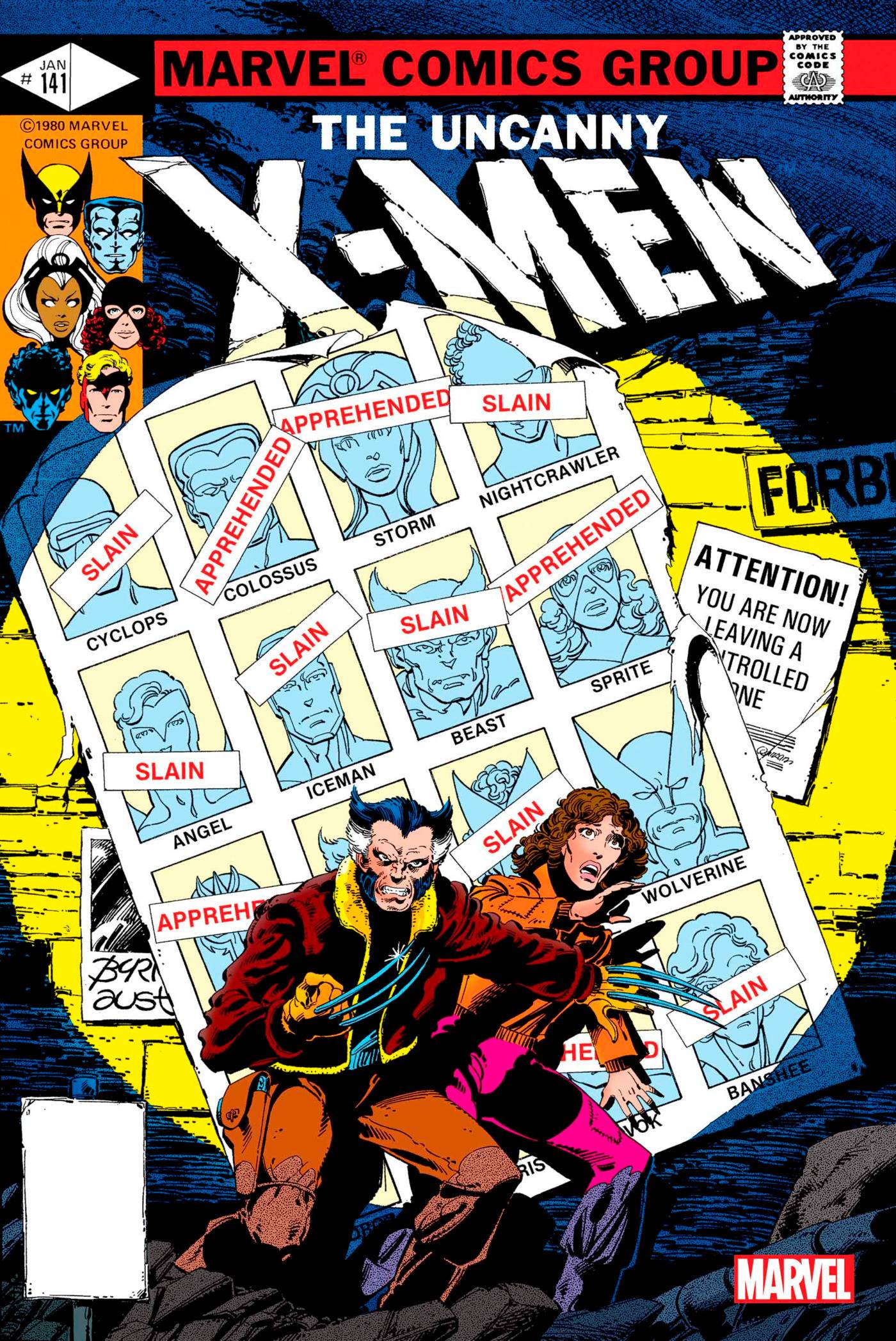 X-Men #141 Facsimile Edition Cover F
