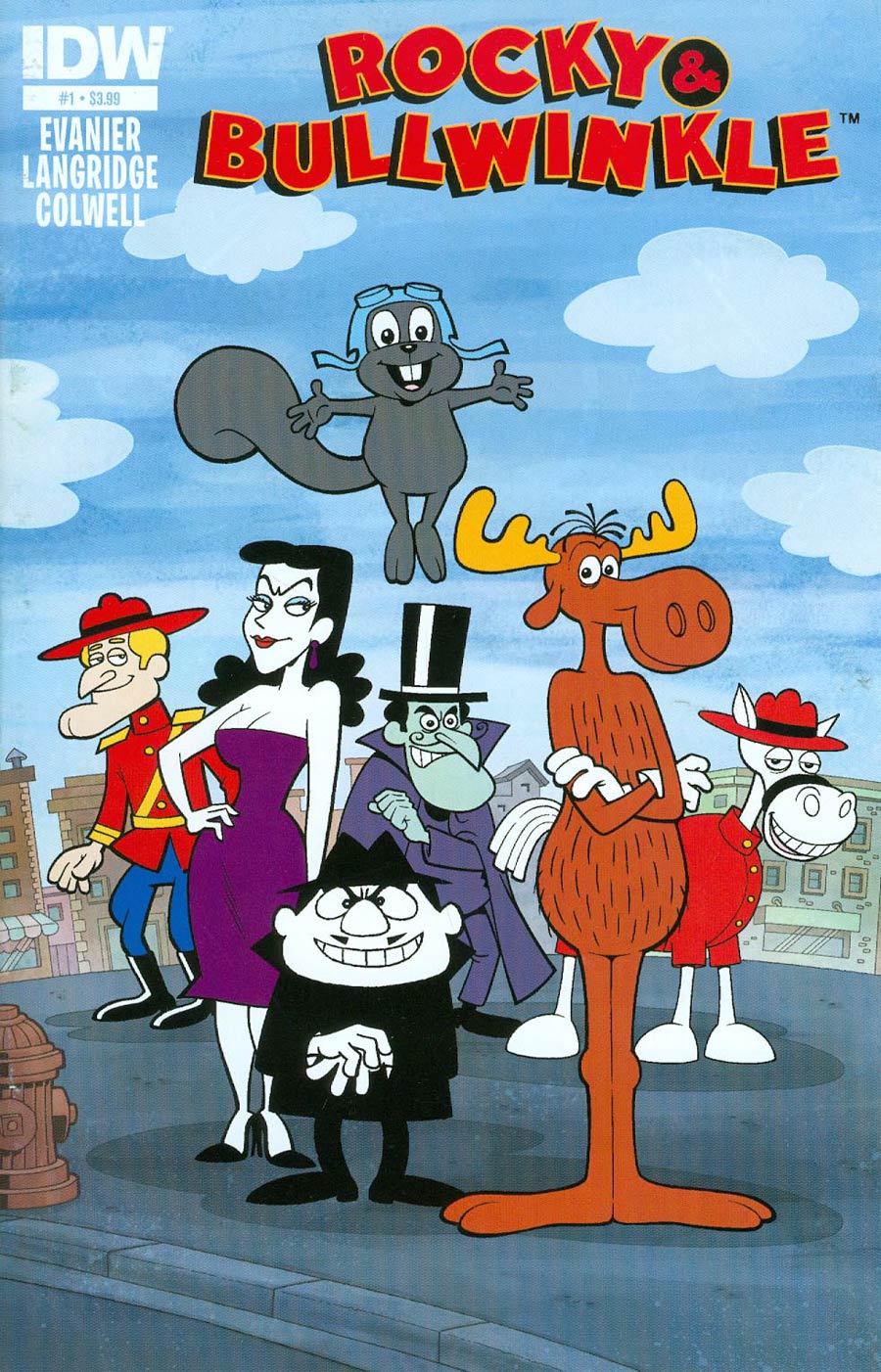 Comic Collection: Rocky & Bullwinkle #1 - #4