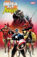Godzilla vs Marvel Godzilla Vs Avengers #1 (One Shot) Cover A