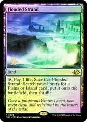 Flooded Strand - Foil - Prerelease Promo