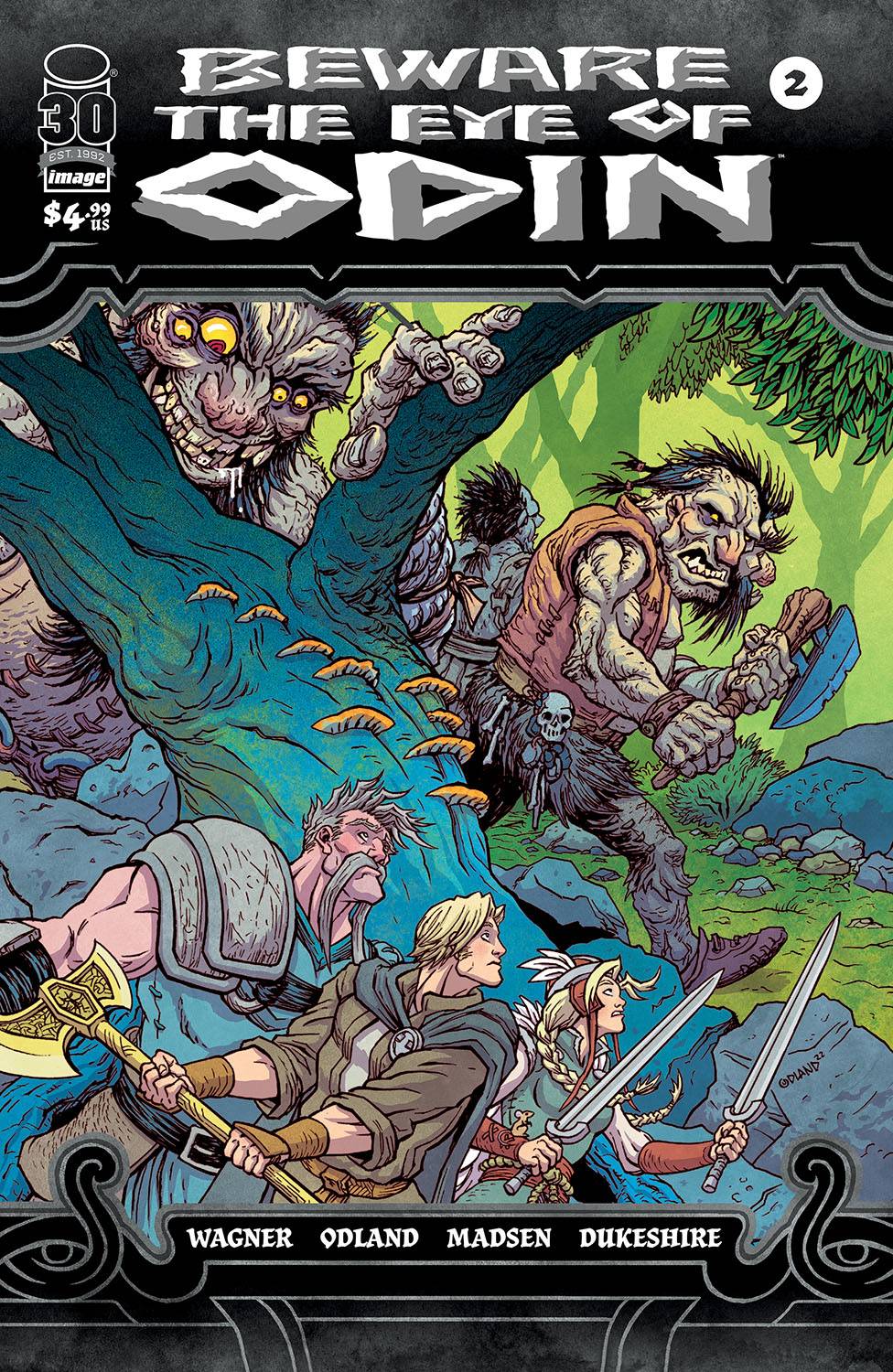 Beware The Eye of Odin #2 (Of 4) Cover A