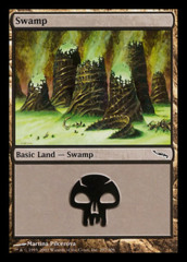 Swamp (297) - Foil (Mirrodin)