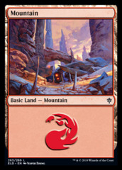 Mountain (263) - Foil (Throne of Eldraine)
