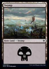 Swamp (259) - Foil (Throne of Eldraine)