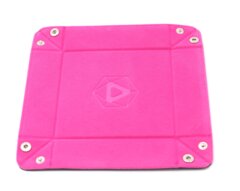 Die Hard - Table Armor Folding Dice Tray - Pink Square