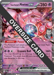 Team Rockets Mewtwo ex - SVP205 - OVERSIZED