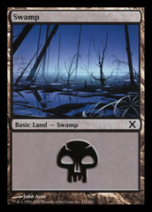 Swamp (372) - Foil (10th Edition)