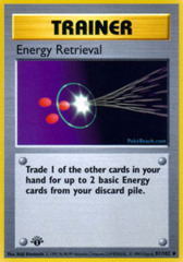 Energy Retrieval - 81/102 - Uncommon - 1st Edition - (Foreign)