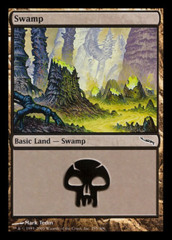 Swamp (295) - Foil (Mirrodin)