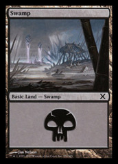 Swamp (374) - Foil (10th Edition)