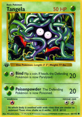 Tangela - 66/102 - Common - 1st Edition - (Foreign)