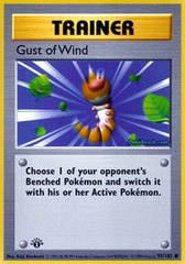 Gust of Wind - 93/102 - Common - 1st Edition - (Foreign)