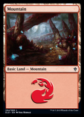 Mountain (264) - Foil (Throne of Eldraine)