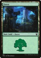 Forest (287) - Foil (Theros Beyond Death)