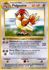 Pidgeotto - 22/102 - Rare - 1st Edition (Fr)