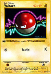 Voltorb - 67/102 - Common - 1st Edition - (Foreign)
