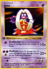 Jynx - 31/102 - Uncommon - 1st Edition - (Foreign)