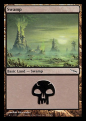 Swamp (296) - Foil (Mirrodin)