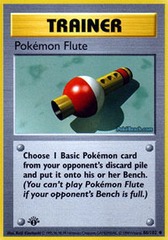 Pokemon Flute - 86/102 - Uncommon - 1st Edition - (Foreign)