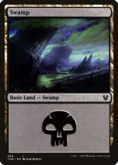Swamp (283) - Foil (Theros Beyond Death)