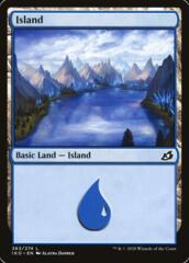 Island (263) - Foil (Ikoria: Lair of Behemoths)