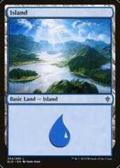 Island (254) - Foil (Throne of Eldraine)