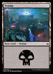 Swamp (258) - Foil (War of the Spark)