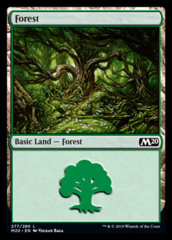 Forest (277) - Foil (Core Set 2020)