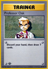 Professor Oak - 88/102 - Uncommon - 1st Edition - (Foreign)