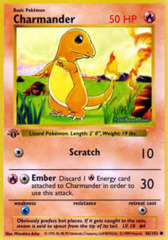 Charmander - 46/102 - Common - 1st Edition - (Foreign)