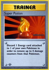 Super Potion - 90/102 - Uncommon - 1st Edition - (Foreign)