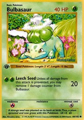 Bulbasaur - 44/102 - Common - 1st Edition - (Foreign)