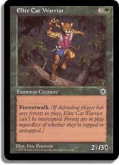 Elite Cat Warrior - No Flavor Text