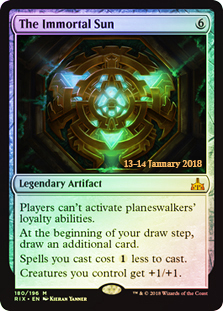The Immortal Sun - Foil - Prerelease Promo