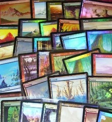 Random Foil Basic Land Card