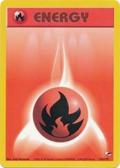 Fire Energy - 128/132 - Common - Unlimited Edition