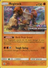 Regirock - SM74 - Staff Prerelease Promo