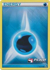 Water Energy - 107 - Promotional - Crosshatch Holo Pokemon League Freeze Season 2012